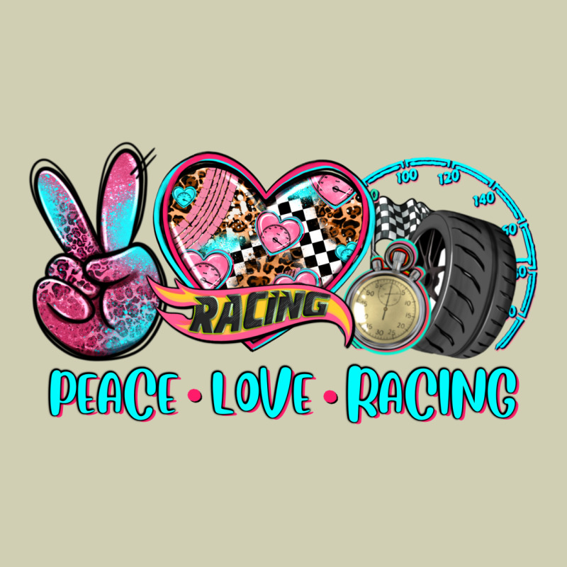 Peace Love Racing Heavy Core Tee by AdoDesignShop | Teevron