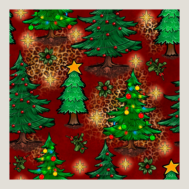Christmas Trees Seamless Pattern Heavy Core Tee by BundleAndBundleShop | Teevron