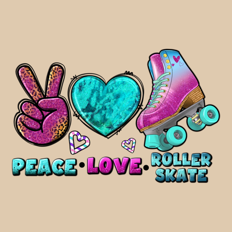 Peace Love Roller Skate Heavyweight Sweatshirt by BundleAndBundleShop | Teevron
