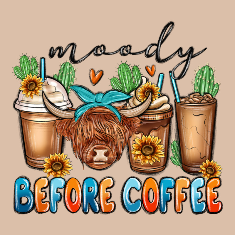Moody Before Coffee Urban Heavy Tee by MaliasSmallBusiness | Teevron