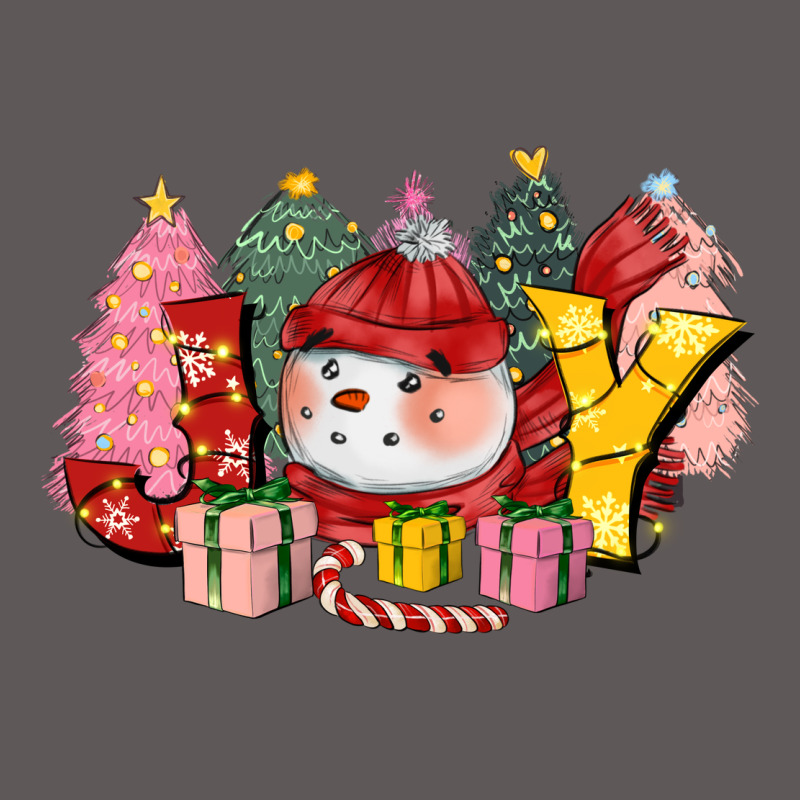 Joy Snowman Premium Hoodie by CowGirlArtShop | Teevron