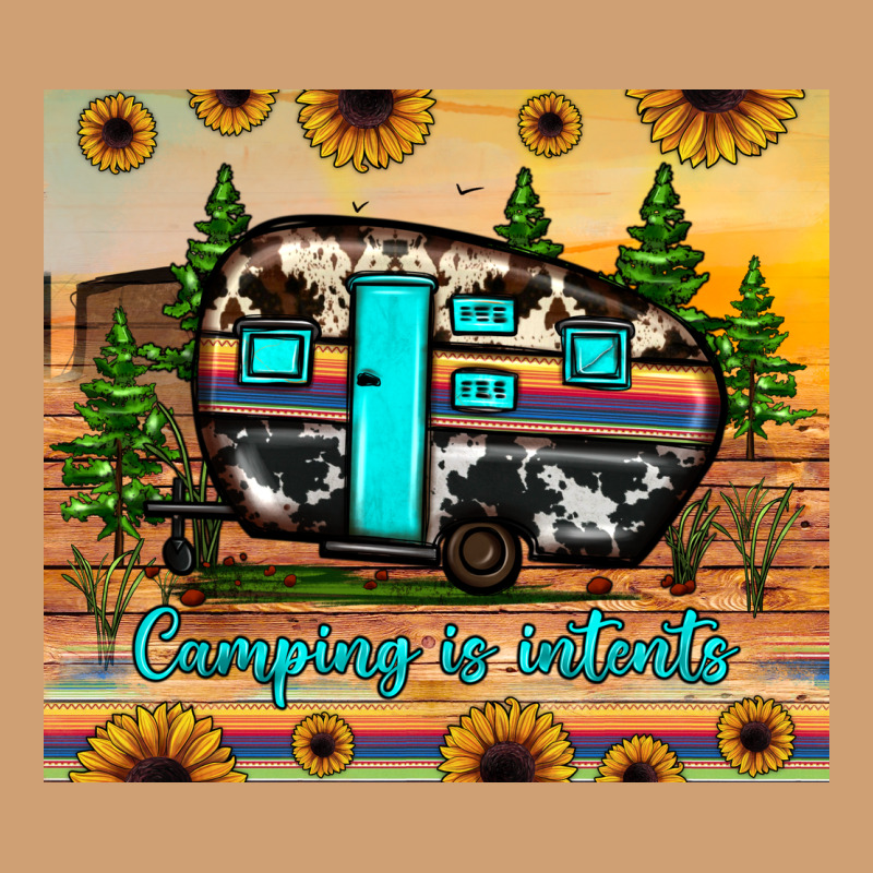 Camping Is Intents Vintage Tee by JahusDesignShop | Teevron