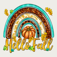 Hello Fall With Rainbow Zipper Hoodie | Teevron