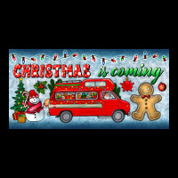 Christmas Is Coming License Plate Heavyweight Sweatshirt | Teevron
