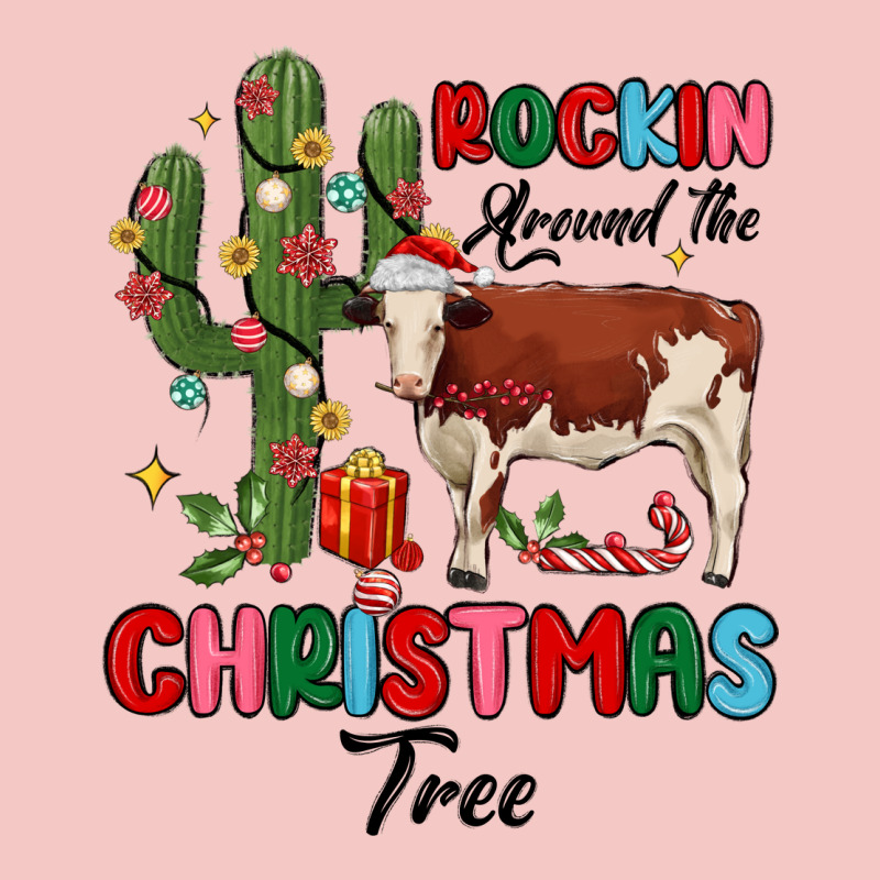 Rockin Around The Christmas Tree Urban Heavy Tee by MaliasSmallBusiness | Teevron