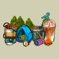 Camp Coffee Cups Ado Heavy Core Tee | Teevron