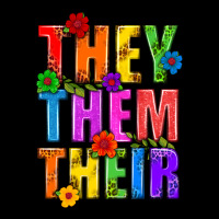 They Them Their Pride Lgbtq Long Sleeve Tee | Teevron