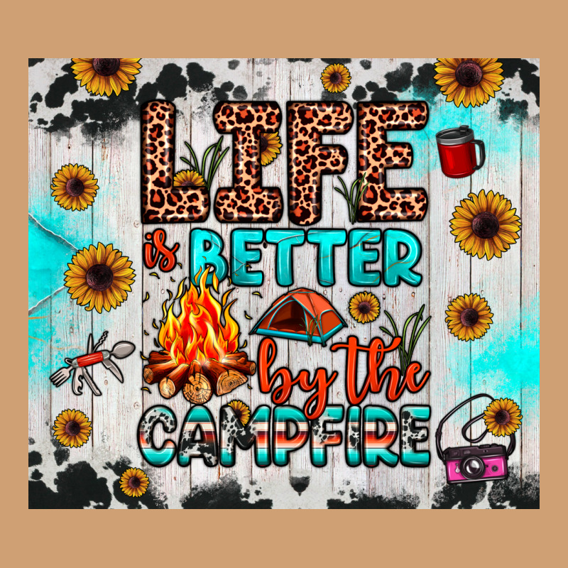 Life Is Better By The Campfire Vintage Tee by JahusDesignShop | Teevron