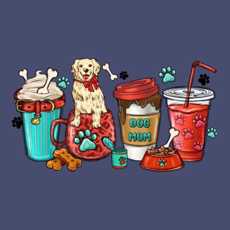 Dog Mama Golden Retriever Vintage Tee by MaliasSmallBusiness | Teevron