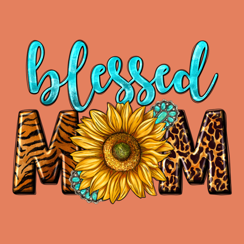 Blessed Mom With Sunflower Classic Tee by NancyCooperArtShop | Teevron