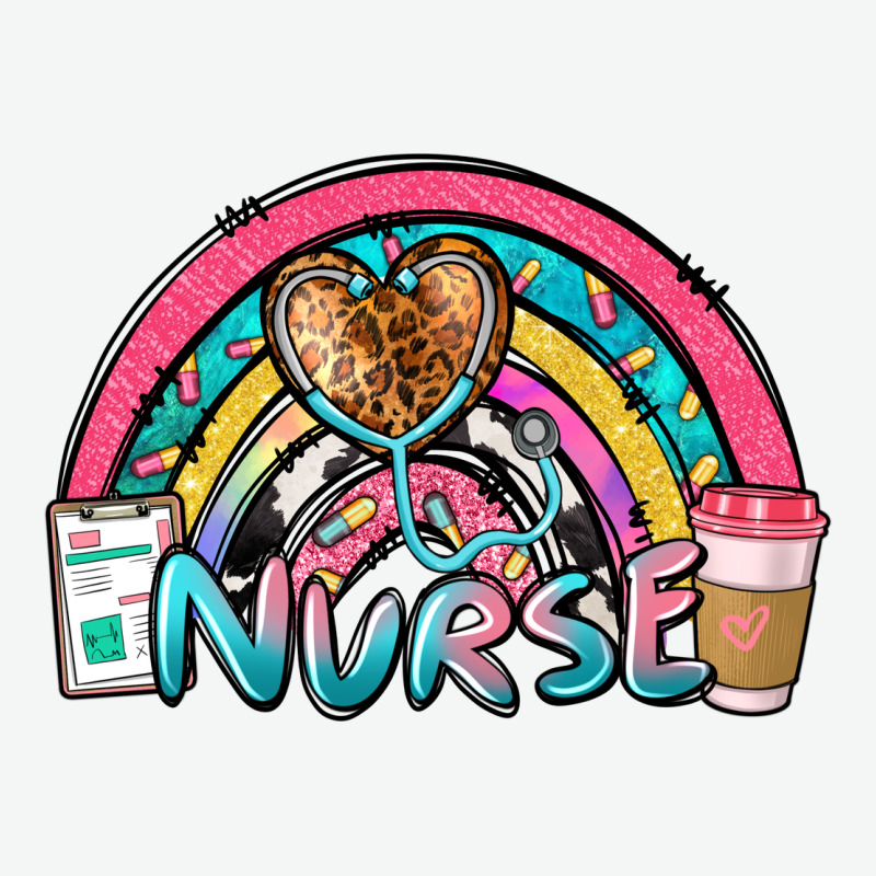 Nurse Rainbow Urban Heavy Tee by NancyCooperArtShop | Teevron