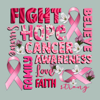Cancer Awareness Fight Believe Hope Survive Heavyweight Hoodie | Teevron