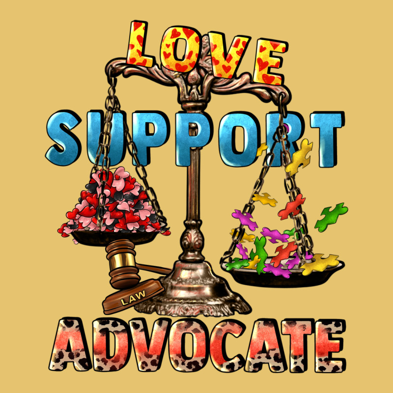 Love Support Advocate Premium Sweatshirt by CowGirlArtShop | Teevron