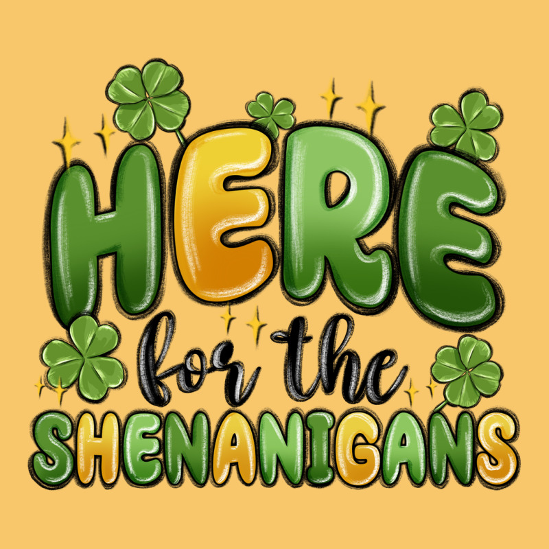 Here For The Shenanigans Vintage Hoodie by MaliasSmallBusiness | Teevron
