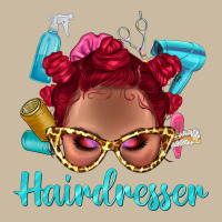 Afro Bantu Knots Red Hairdresser With Leopard Glasses Bbs Long Sleeve Tee | Teevron
