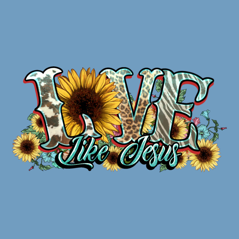 Love Like Jesus Sunflowers Urban Heavy Tee by NancyCooperArtShop | Teevron