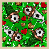 Soccer Gnomes And Hearts Seamless Pattern Heavyweight Sweatshirt | Teevron