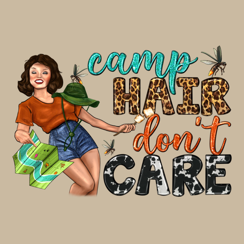 Camp Hair Don't Care Long Sleeve Tee by BundleAndBundleShop | Teevron
