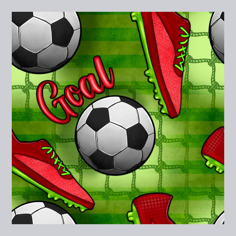 Soccer Shoes Goal Seamless Pattern Heavyweight Sweatshirt by BundleAndBundleShop | Teevron