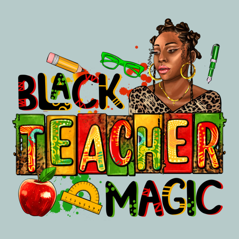 Black Teacher  Magic Heavy Core Tee by AdoDesignShop | Teevron