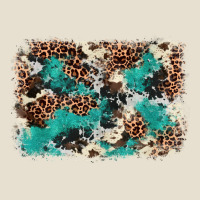 Cowhide Turquoise Glitter Urban Hoodie | Teevron