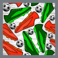 Soccer Shoes Seamless Pattern Heavyweight Sweatshirt | Teevron