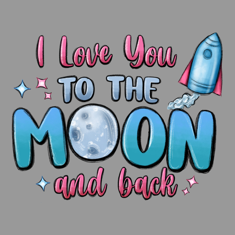 I Love You To The Moon And Back Vintage Hoodie by MaliasSmallBusiness | Teevron