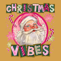 Pink Christmas Vibes Santa Urban Hoodie | Teevron
