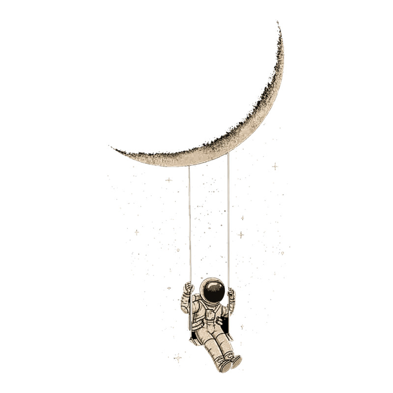 Astronaut Moon Swing Ladies Tee by Bettercallsaul | Teevron