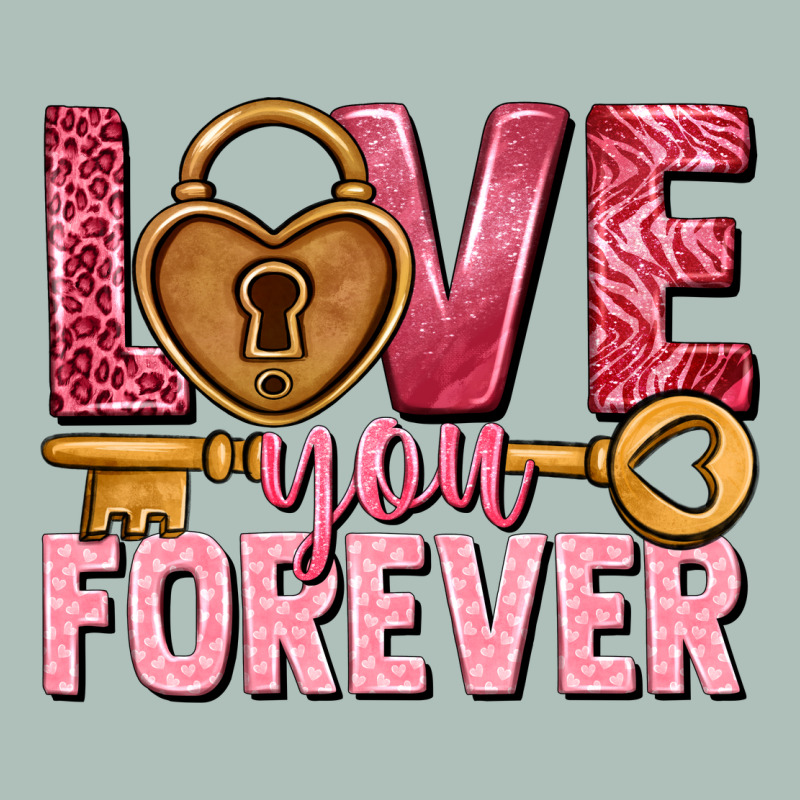 Love You Forever Valentine's Day Heavyweight Hoodie by HowdyJamesFarm | Teevron