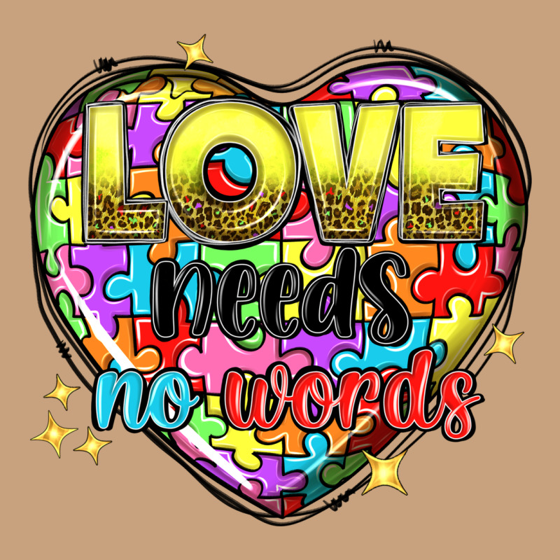 Love Needs No Words Vintage Tee by NancyCooperArtShop | Teevron