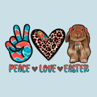 Peace Love Easter Ladies Tee | Teevron