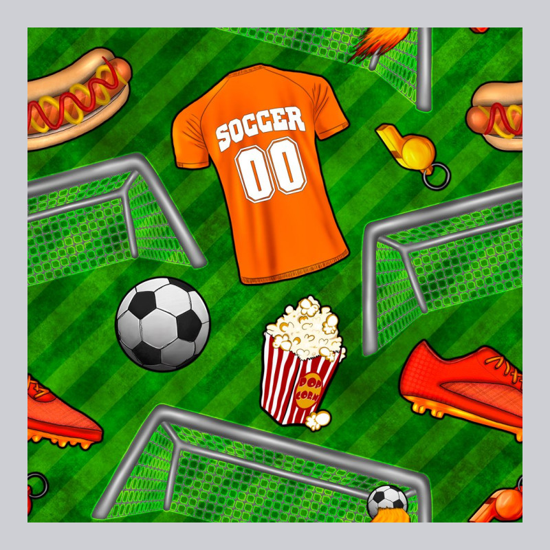 Soccer Ball Uniform And Shoes Seamless Pattern Heavyweight Sweatshirt by BundleAndBundleShop | Teevron