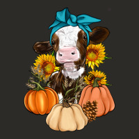 Cow Fall Pumpkin Heavy Core Tee | Teevron