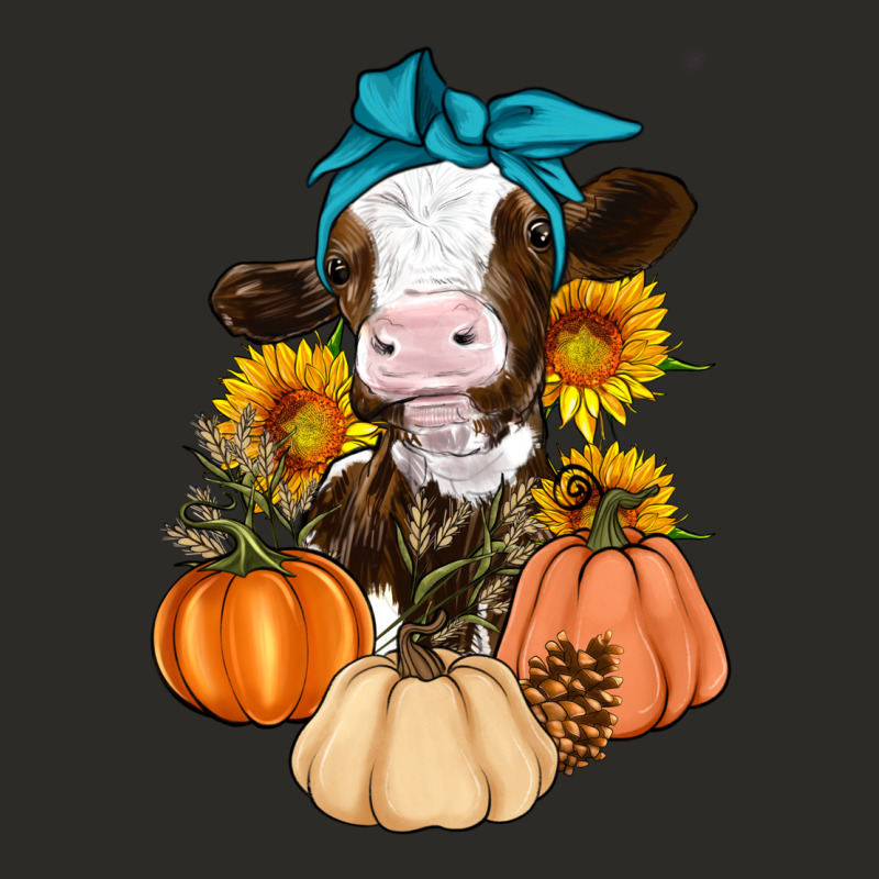 Cow Fall Pumpkin Heavy Core Tee by Artiststas | Teevron