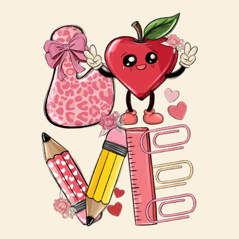 Love Teacher Vintage Hoodie by MaliasSmallBusiness | Teevron