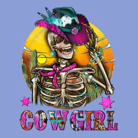 Cowgirl Skeleton With Landscape Long Sleeve Tee | Teevron