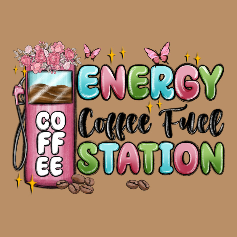 Energy Coffee Fuel Station Vintage Hoodie by MaliasSmallBusiness | Teevron