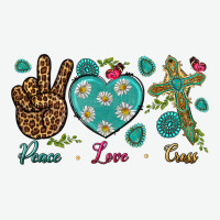 Peace Love Cross Urban Heavy Tee | Teevron