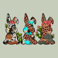 Leopard Cowhide Turquoise Cactus Bunny's Ladies Tee | Teevron