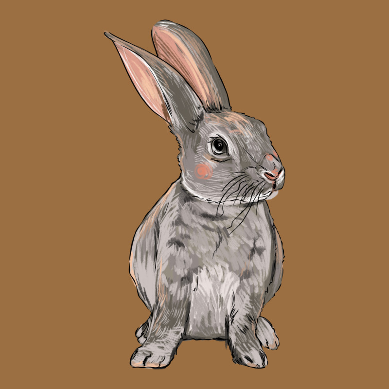 Easter Bunny Vintage Tee by NancyCooperArtShop | Teevron