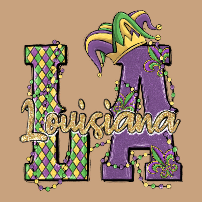 Louisiana Mardi Gras Vintage Tee by MaliasSmallBusiness | Teevron