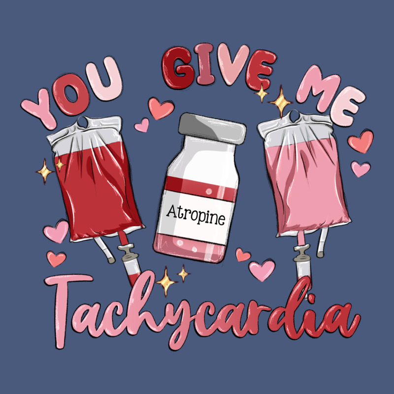 You Give Me Tachycardia Vintage Hoodie by MaliasSmallBusiness | Teevron