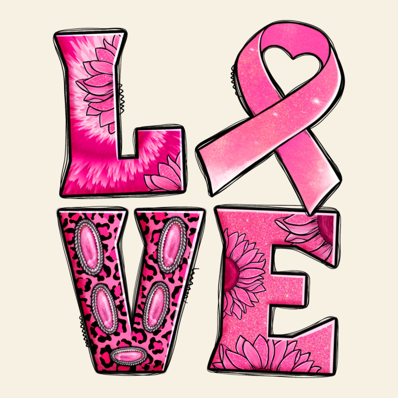 Breast Cancer Love Vintage Tee by NancyCooperArtShop | Teevron