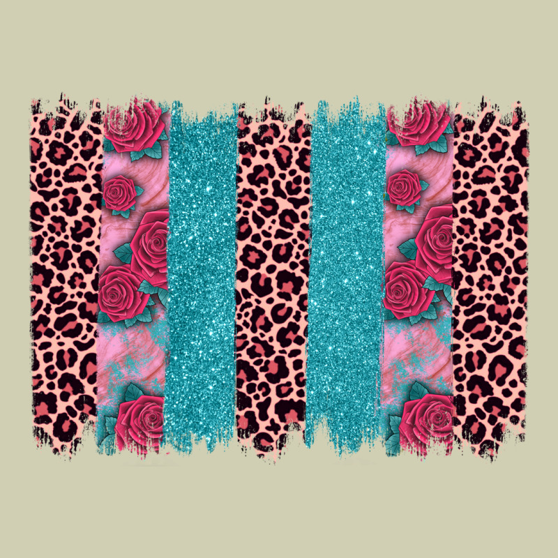 Valentines Day Leopard Rose Glitter Brush Stoke Heavy Core Tee by JahusDesignShop | Teevron