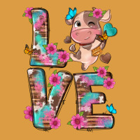 Love Little Cute Cow Urban Heavy Tee | Teevron