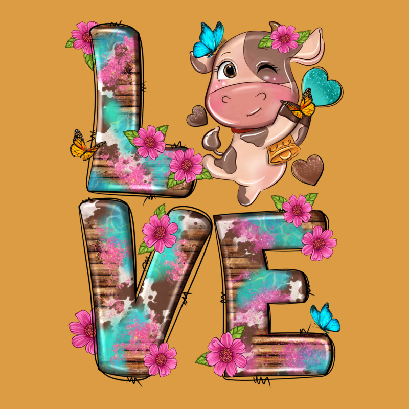 Love Little Cute Cow Urban Heavy Tee by NancyCooperArtShop | Teevron