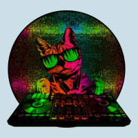 House Cat (rainbow Dj Kitty) Ladies Tee | Teevron