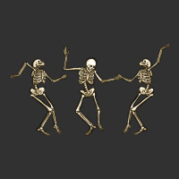Dancing Skeletons Urban Heavy Tee | Teevron