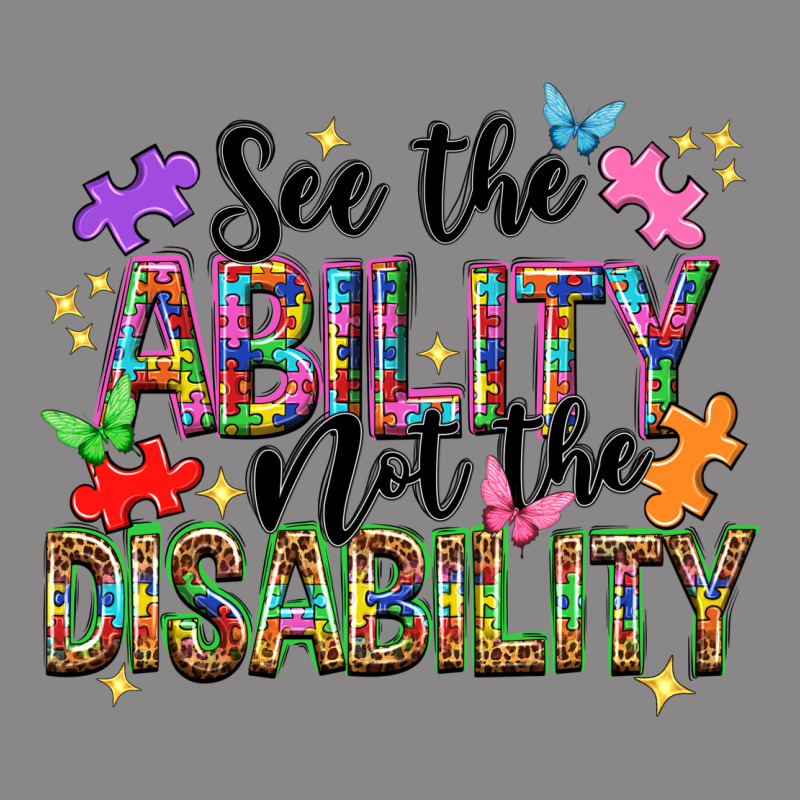 See The Ability Not The Disability Vintage Tee by NancyCooperArtShop | Teevron